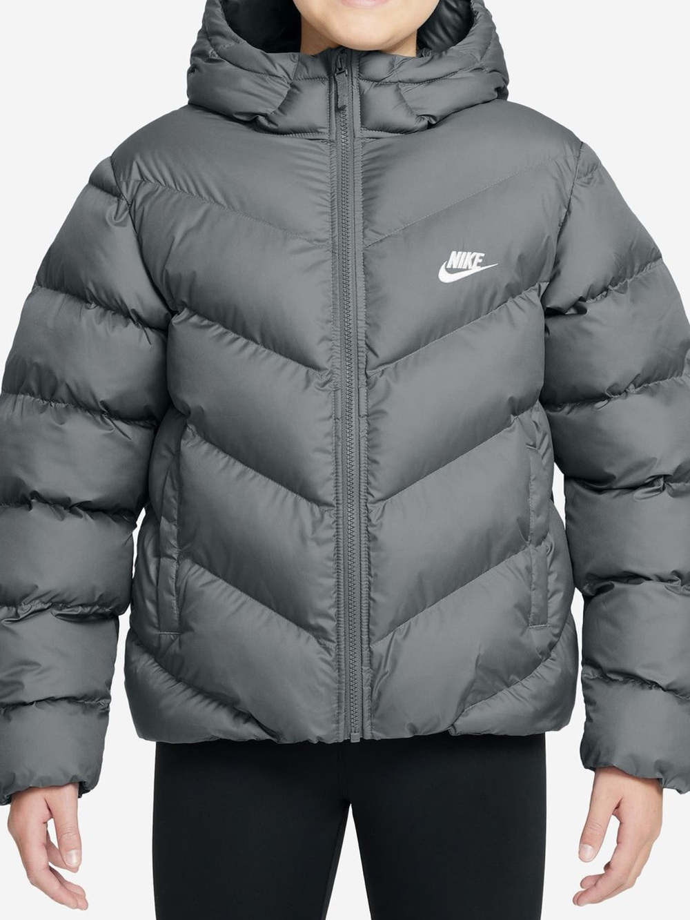 NIKE ALL DAY PLAY THERMA FIT LOOSE FIT PUFFER JACKET - XL